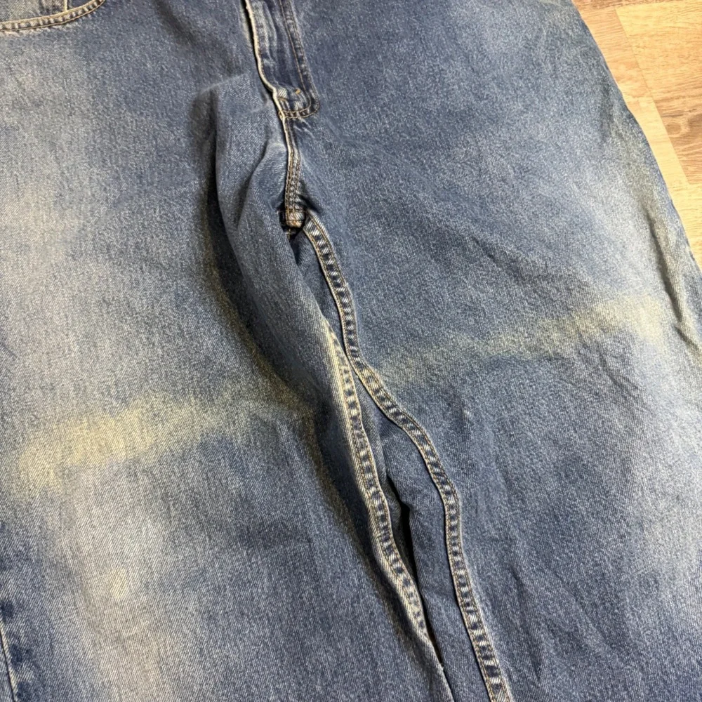 Levis 550 Relaxed Fit Tapered Leg Blue Denim Jeans Mens 38x30 Medium Wash